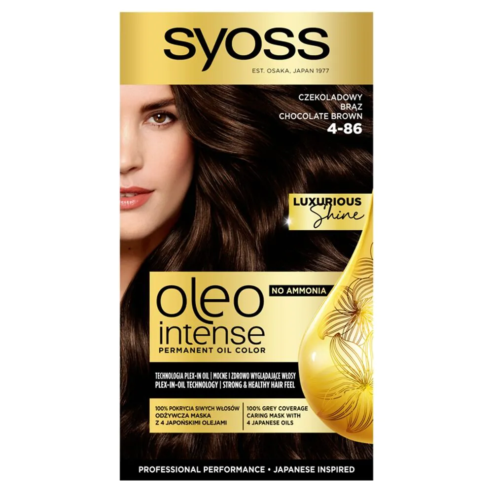 Syoss Oleo farba za kosu 4-86 Čokoladno smeđa