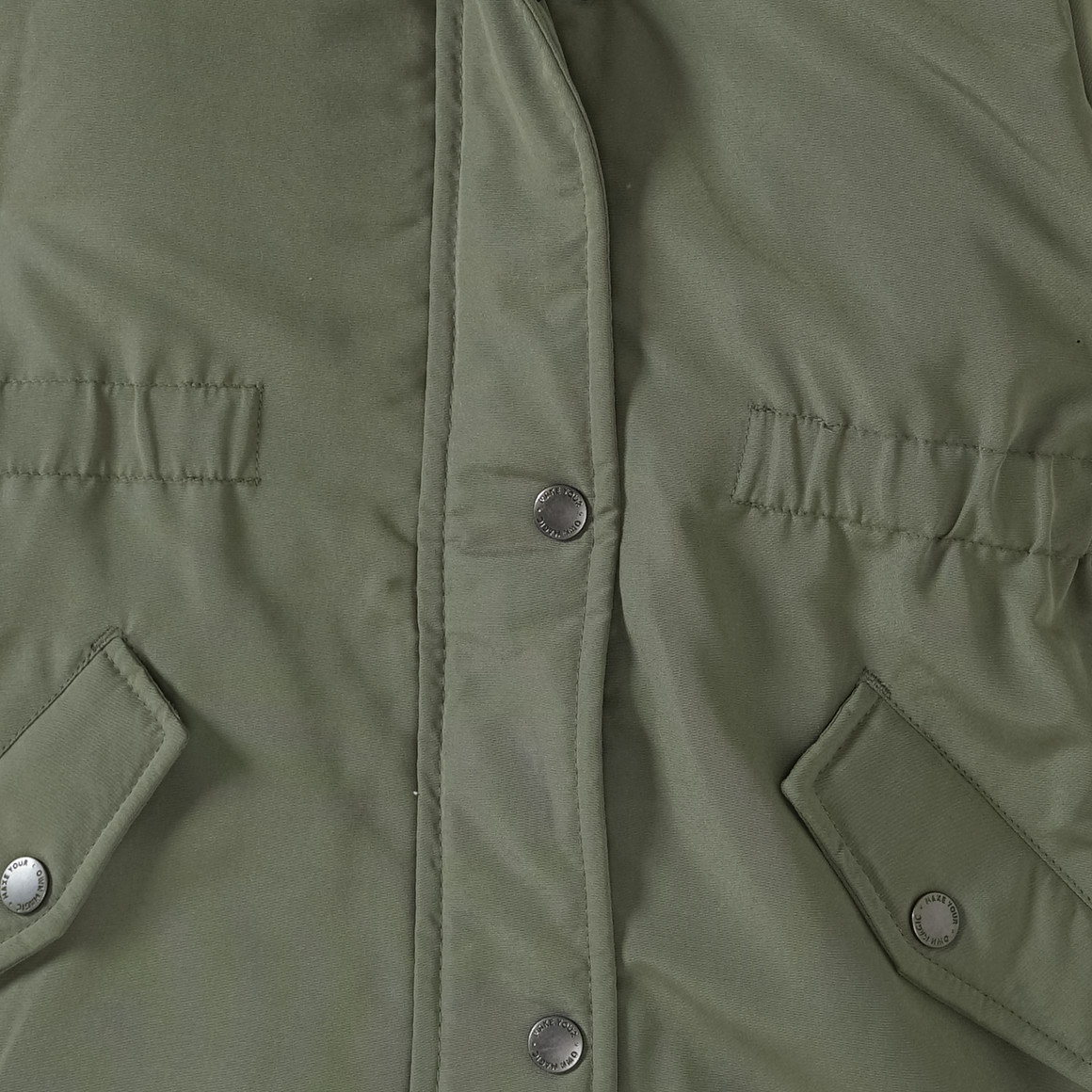 Mädchen Parka mit Felimitat