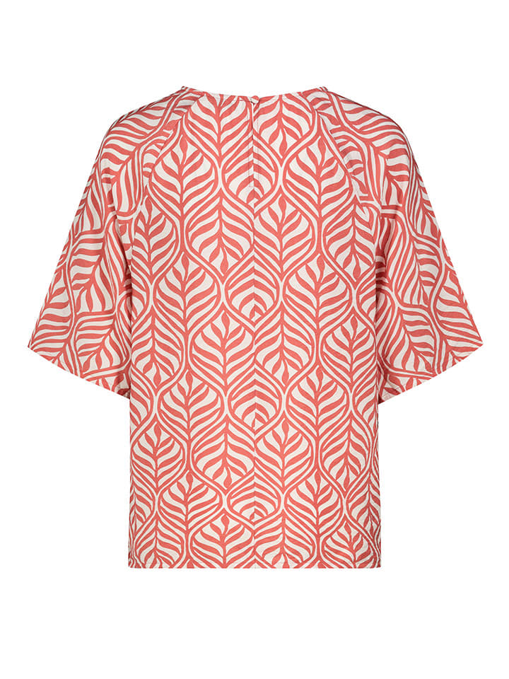 Sublevel Bluse in Koralle/ Weiß günstig kaufen