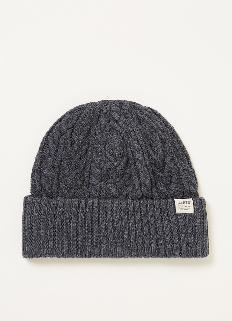 Barts Pacifick cable-knit hat in wool blend