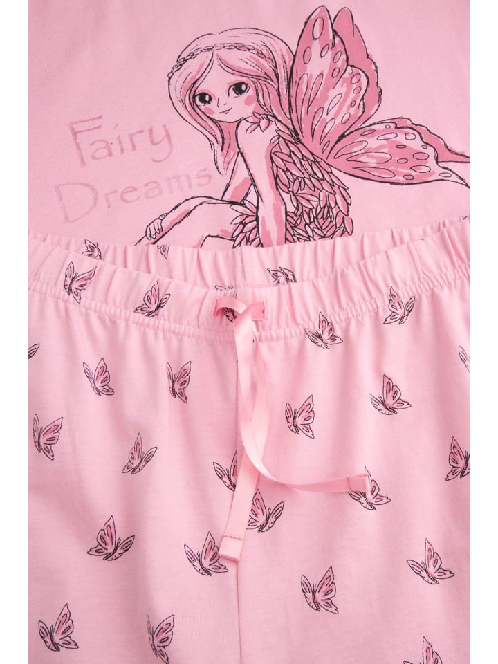 Coccodrillo Mädchen-Pyjama in rosa günstig kaufen
