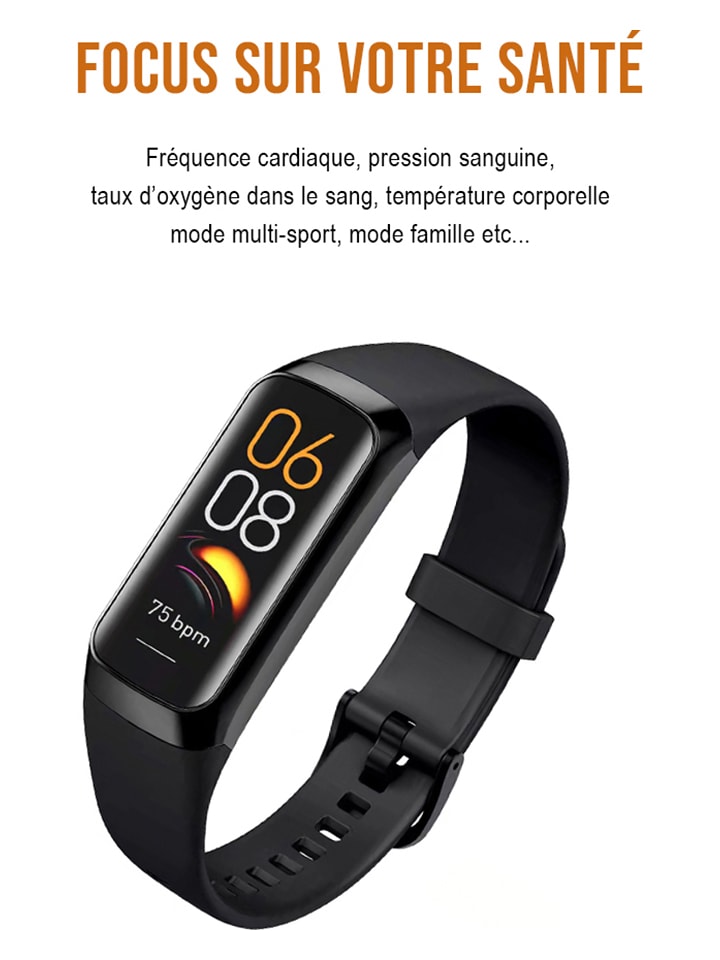 SWEET ACCESS Fitnessarmband in Schwarz günstig kaufen onesize