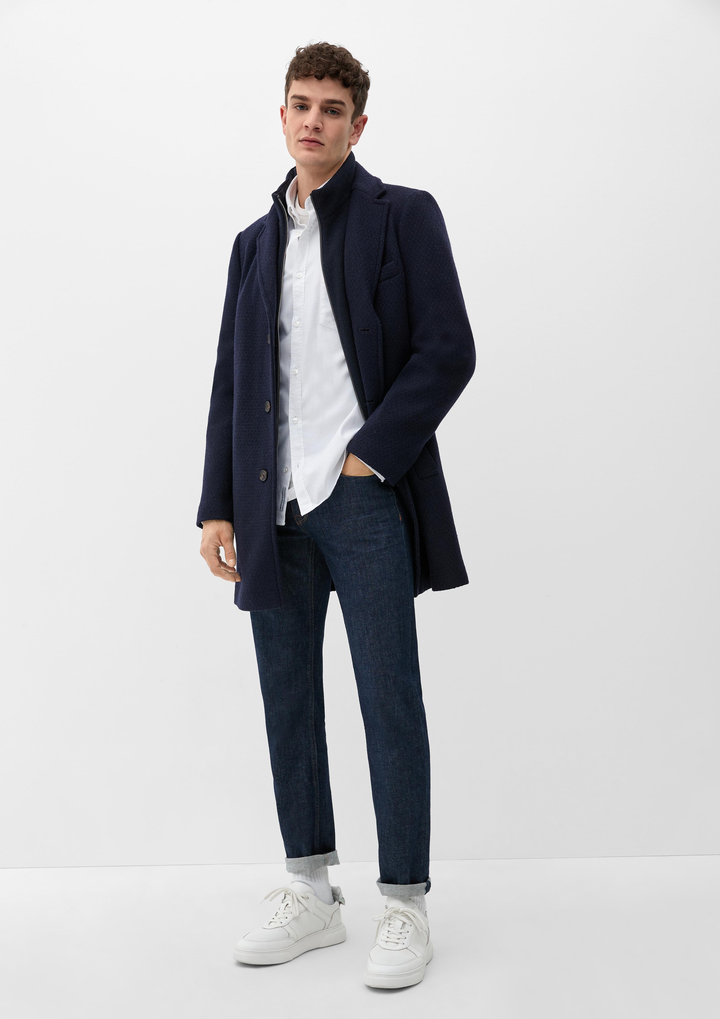 Slim: Hemd mit Button-Down-Kragen  2127453-0100