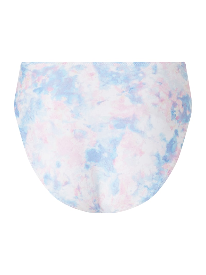 Bikini-Hose mit Allover-Muster in rosa