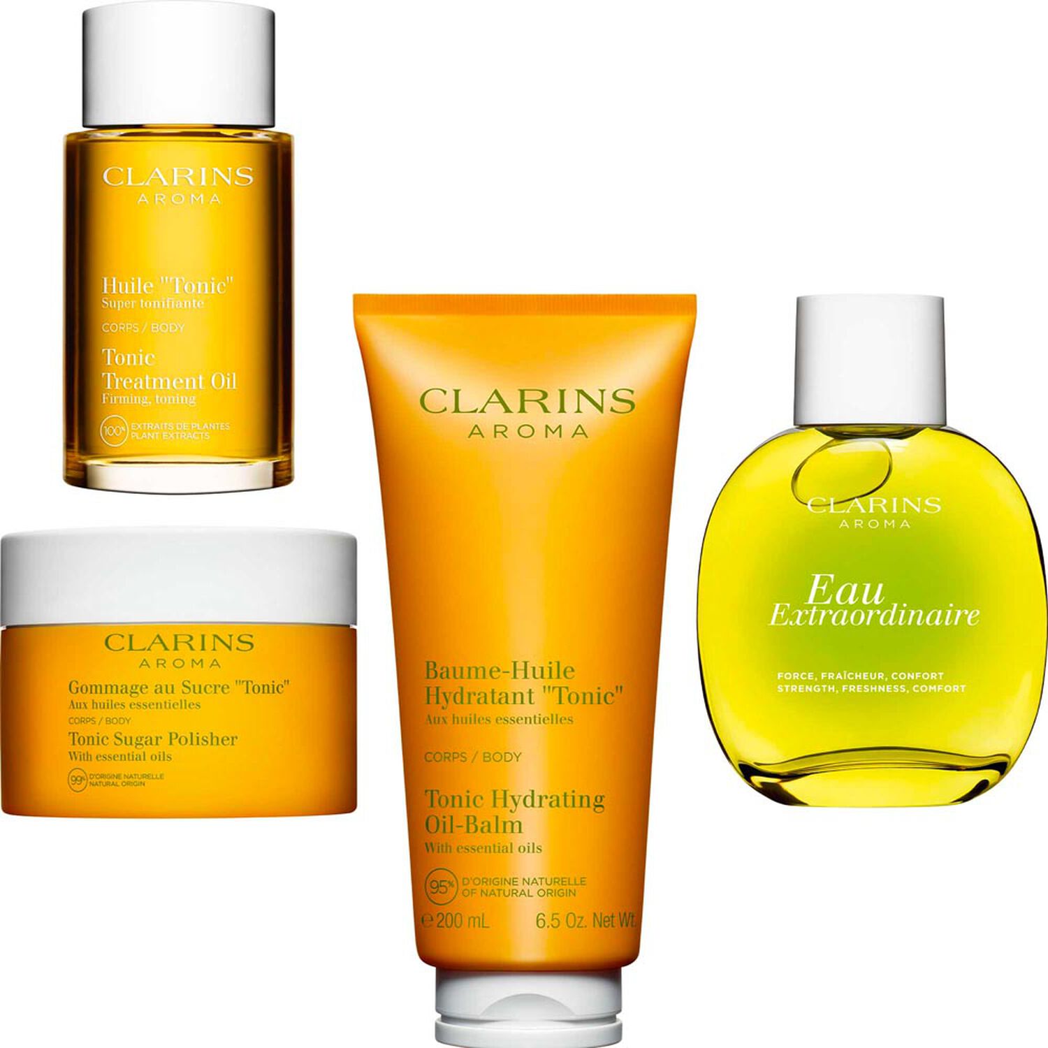 Clarins Aroma Baume-Huile Corps Hydratant 