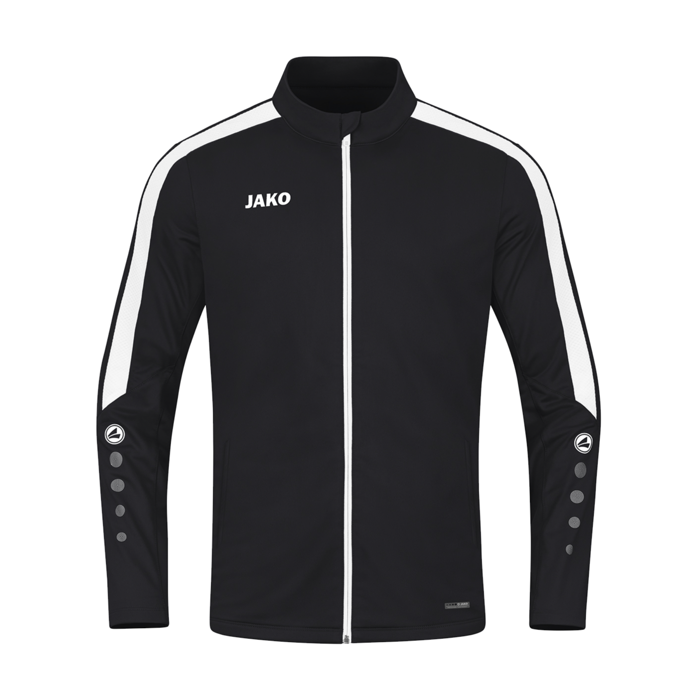 JAKO Power Polyesterjacke Kids Schwarz F800