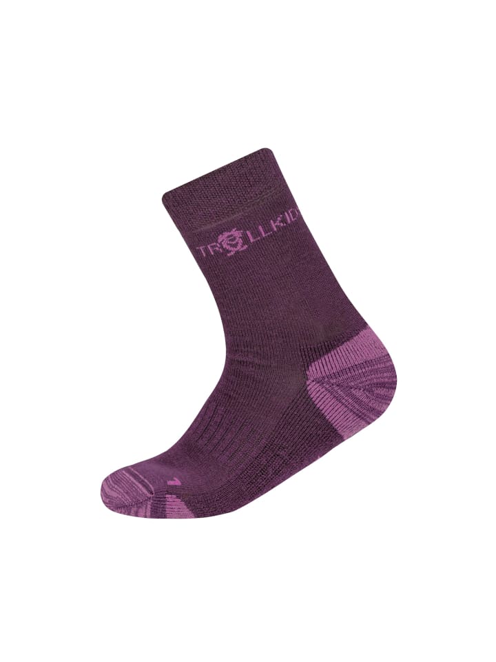 Trollkids Wandersocken Preiskestolen in plum günstig kaufen