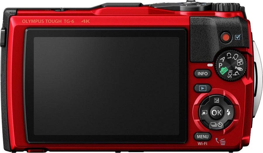 Olympus Tough TG-6 Outdoor-Kamera (12 MP, 4x opt. Zoom, WLAN (Wi-Fi)