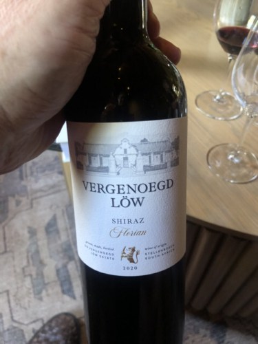VergenoegdFlorian Shiraz 2021
