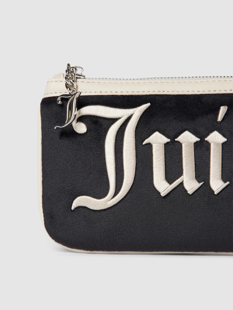 Pouch mit Reißverschluss Modell 'IRIS' in schwarz