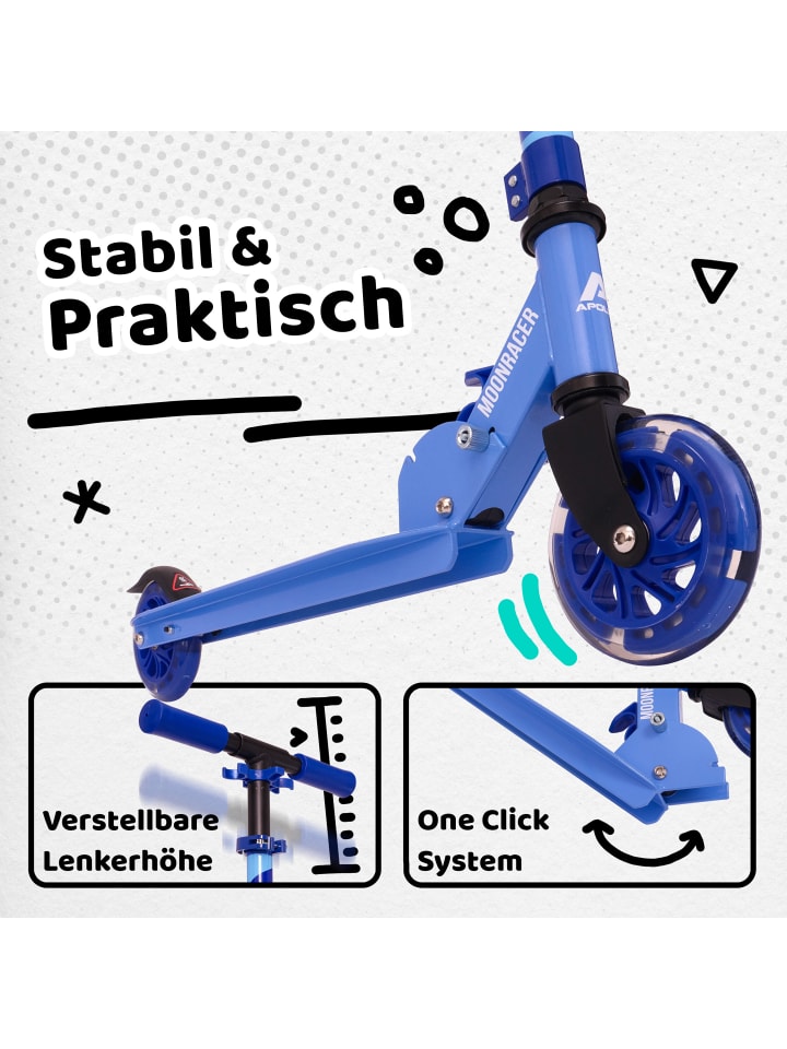 Apollo LED City Scooter für Kinder 