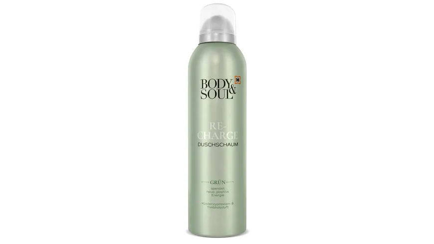 BODY&SOUL Re-Charge Duschschaum 200 ml