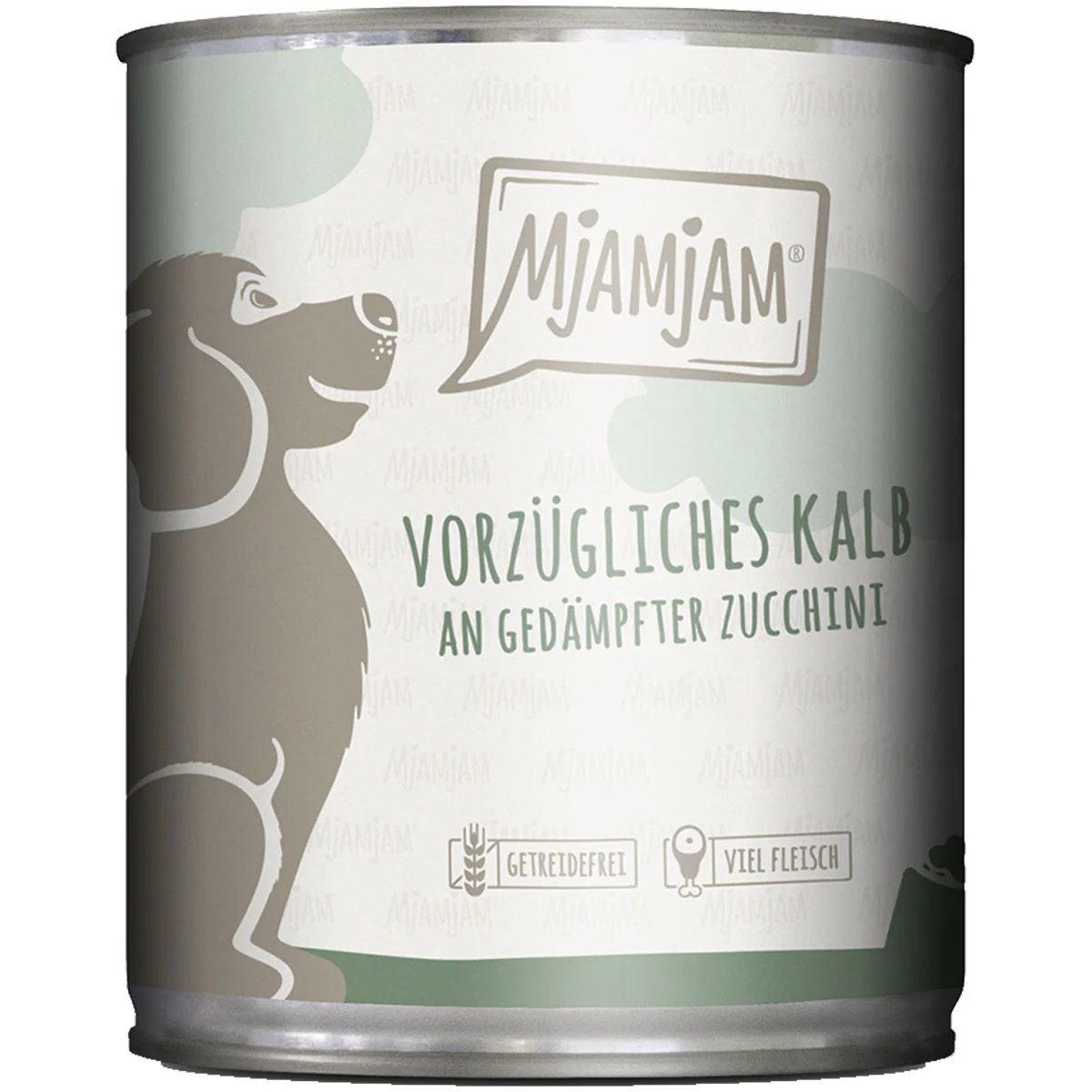 MjAMjAM vorzügliches Kalb an gedämpfter Zucchini bei ZooRoyal
