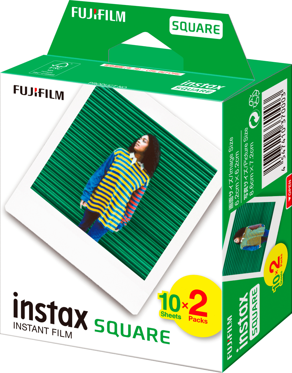 Sofortbildfilm Set instax Square (2x10er), 1 St