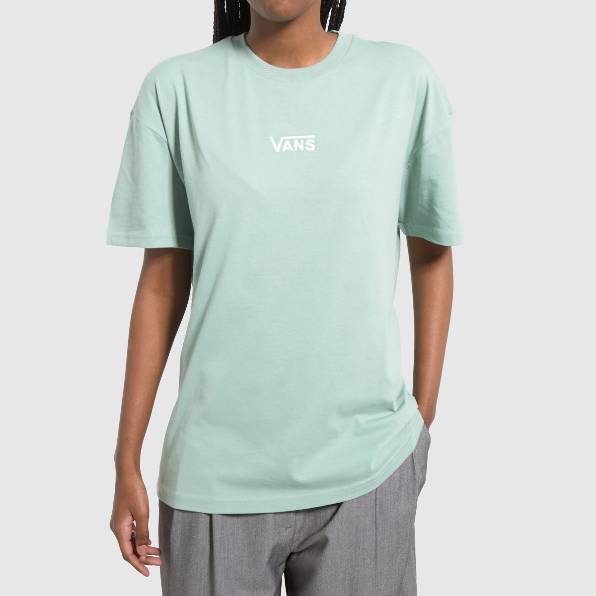 Vans – Flying V – Ljusgrön oversized t-shirt