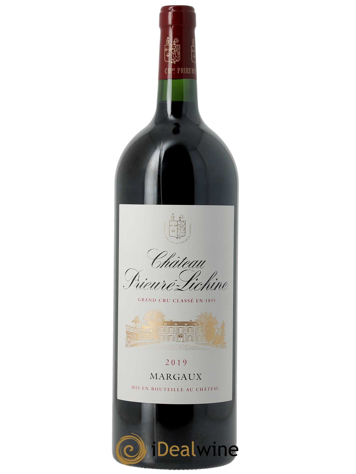 Château Prieuré Lichine 4ème Grand Cru Classé (CBO à partir de 6 mg) 2019 - Lot de 1 Magnum