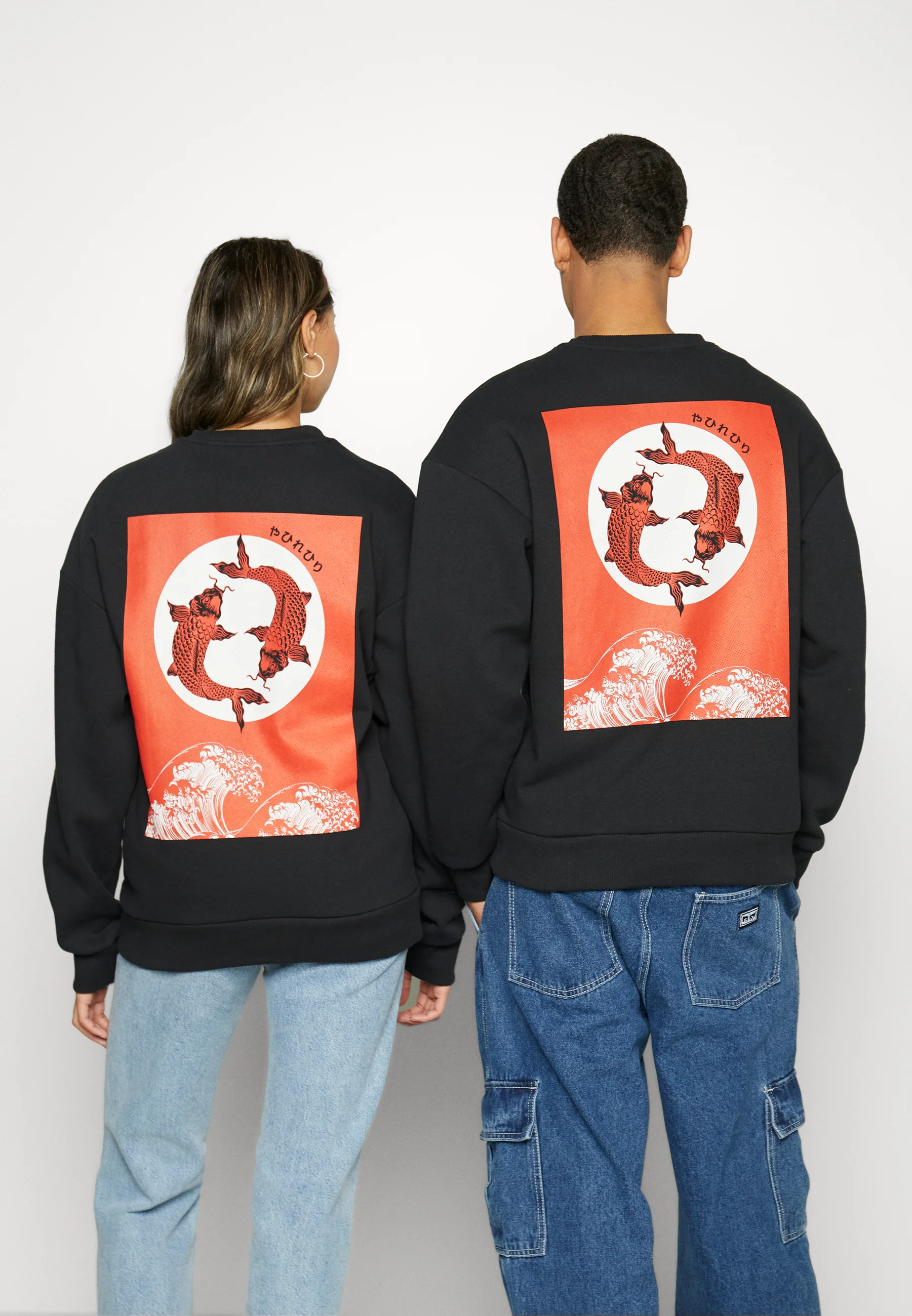 Sudadera Jack & Jones JORAQUARIUM CREW UNISEX
