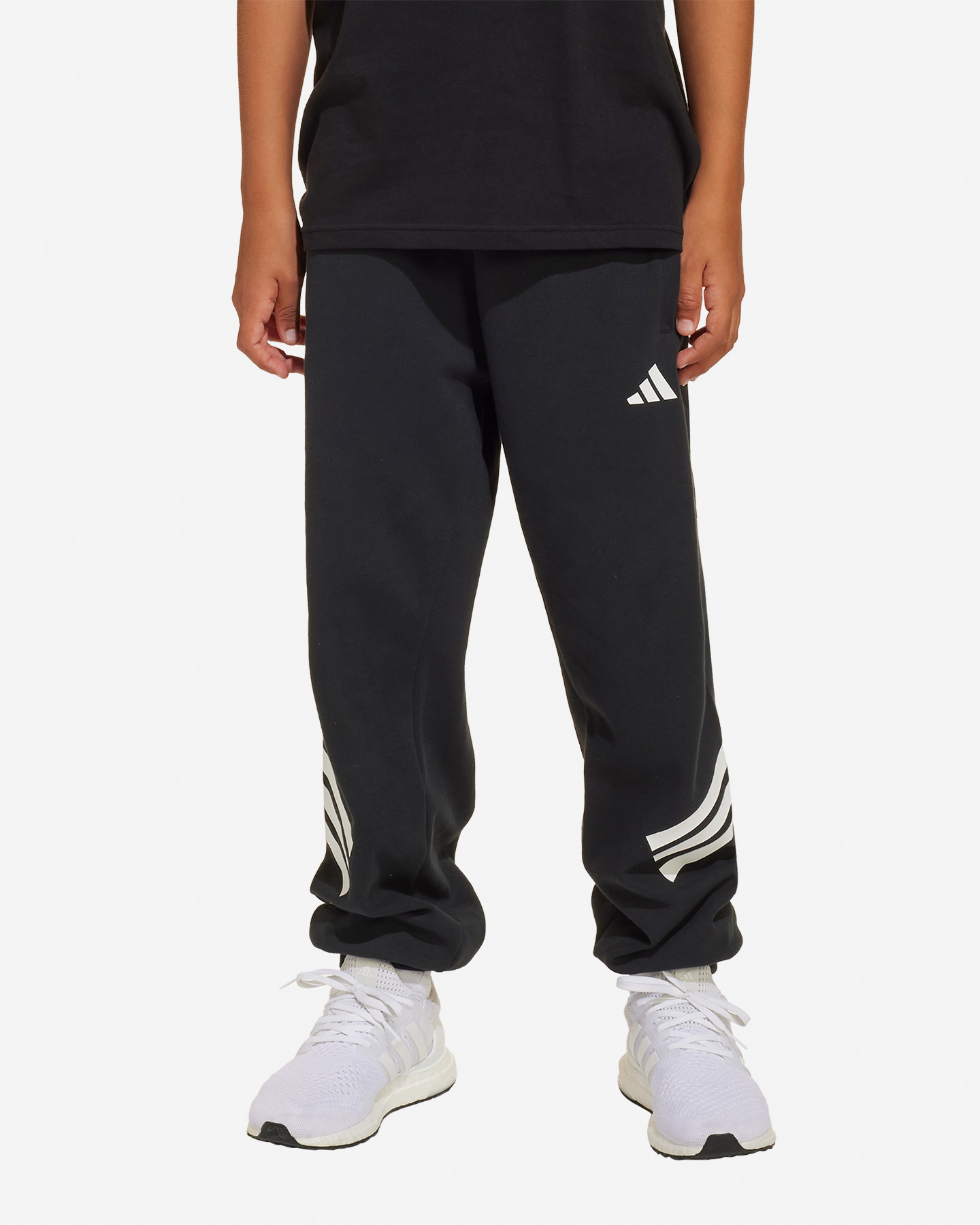 Spodnie Adidas Wide 3stripes Jr JD1298