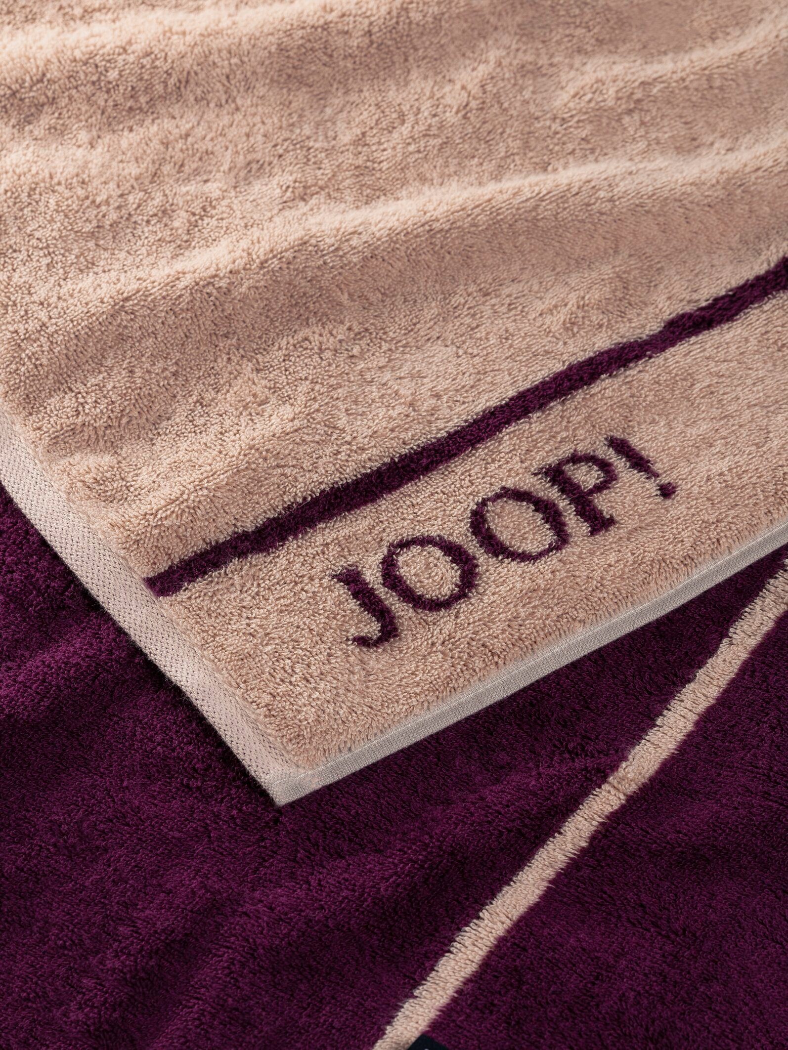 Joop! Gästehandtücher JOOP! LIVING - LINES DOUBLEFACE Gästetuch-Set, Textil (3-St)