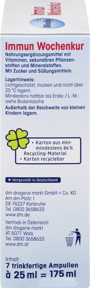 Immun Wochenkur Ampullen 7 St., 175 ml