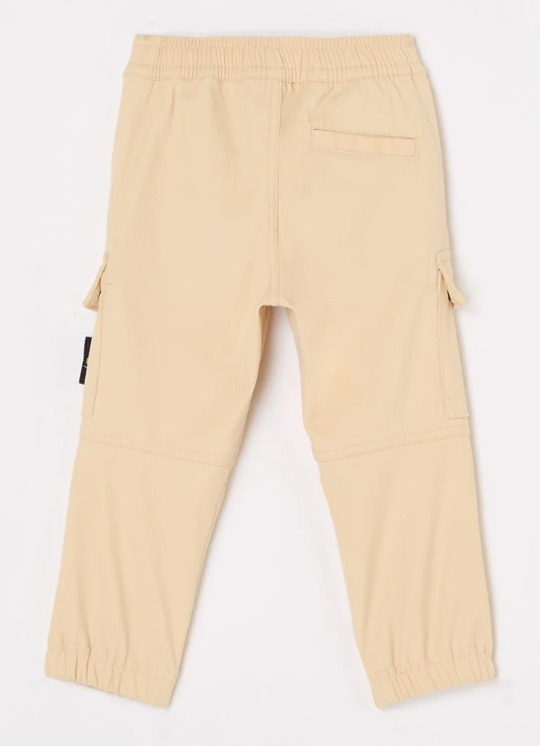 Pantaloni cargo conici Stone Island 30714 cu logo