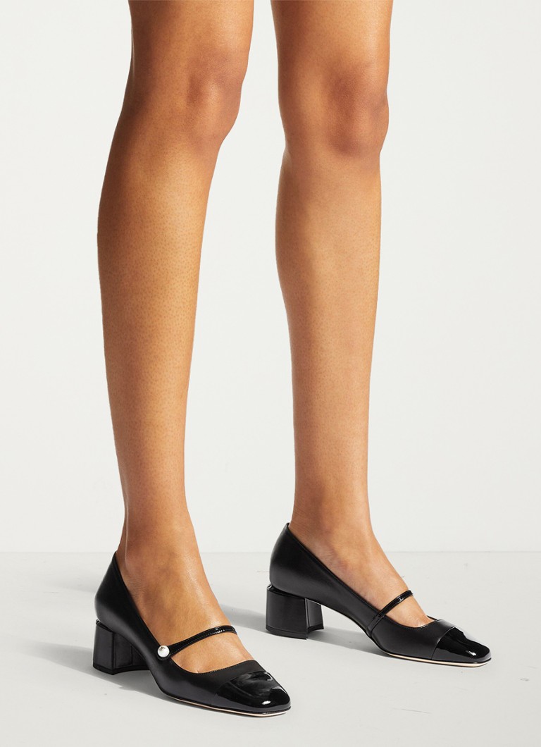 Jimmy Choo Elisa 45 Pumps aus Lammleder