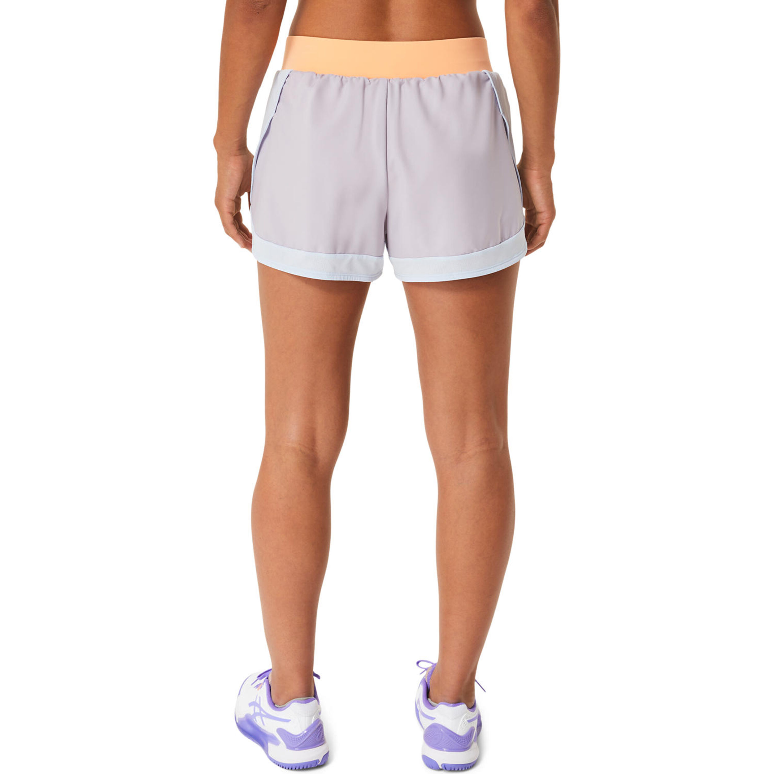 Match Shorts Damen - Lila, Orange