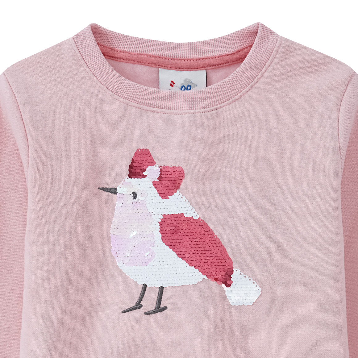 Mädchen Sweatshirt mit Wendepailletten