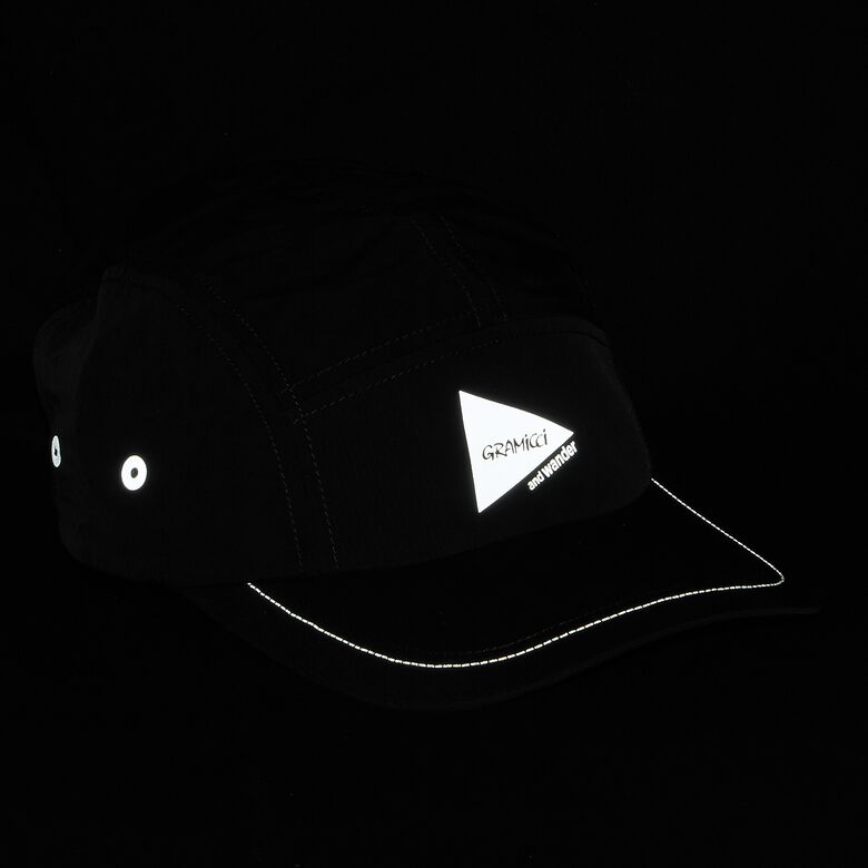Gramicci x And Wander Patchwork Wind Cap black