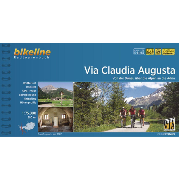 VIA CLAUDIA AUGUSTA - Radwanderführer