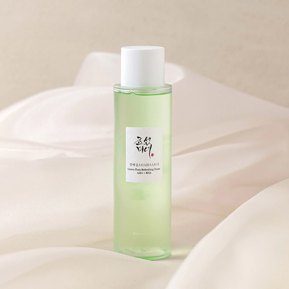 Beauty of Joseon Green Plum Refreshing Toner: AHA + BHA Fluide visage