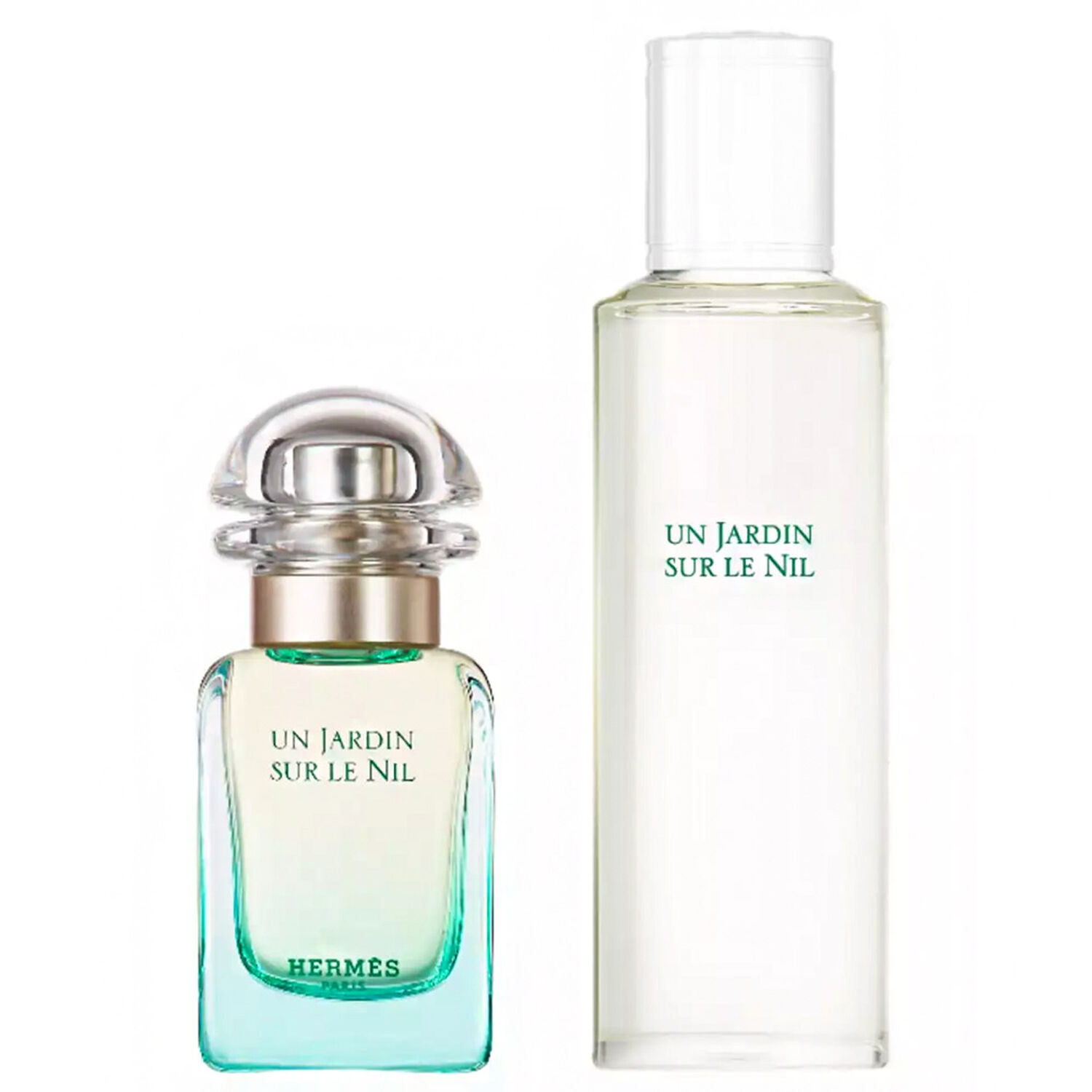 Hermès Un Jardin sur le Nil Duo Eau de Toilette vaporisateur de voyage 30 ml et recharge 125 ml
