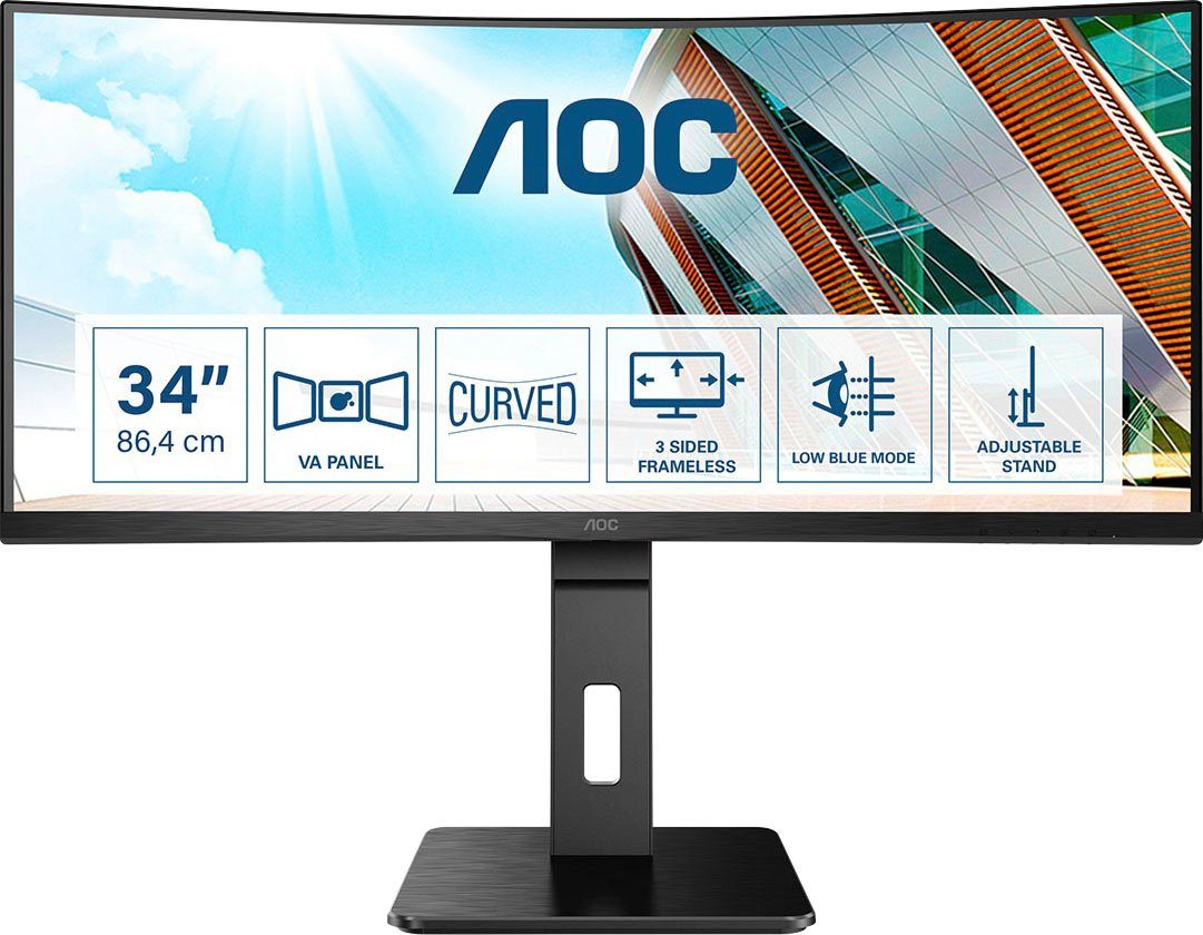 AOC CU34P2A Curved-Gaming-Monitor (86,4 cm/34 
