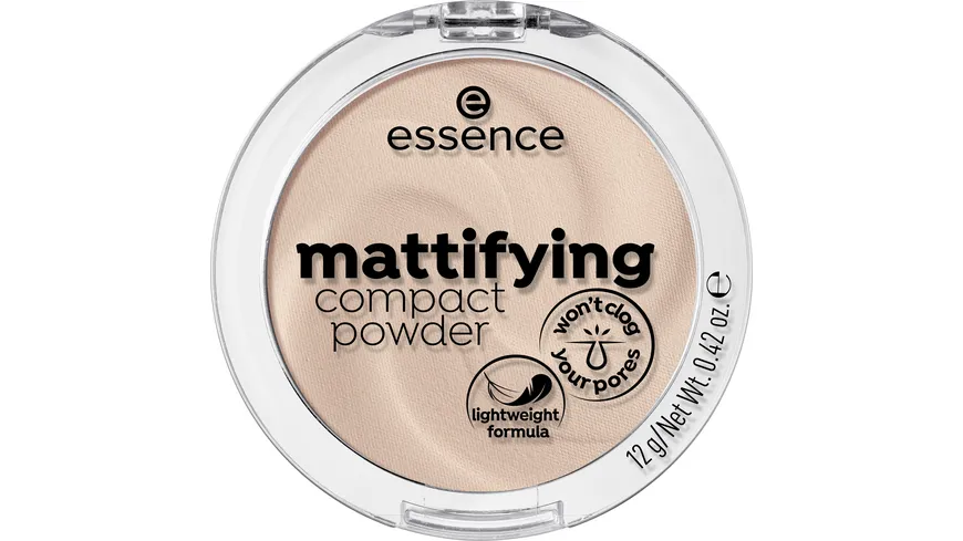 essence mattifying compact powder 12 g 11 - pastel beige