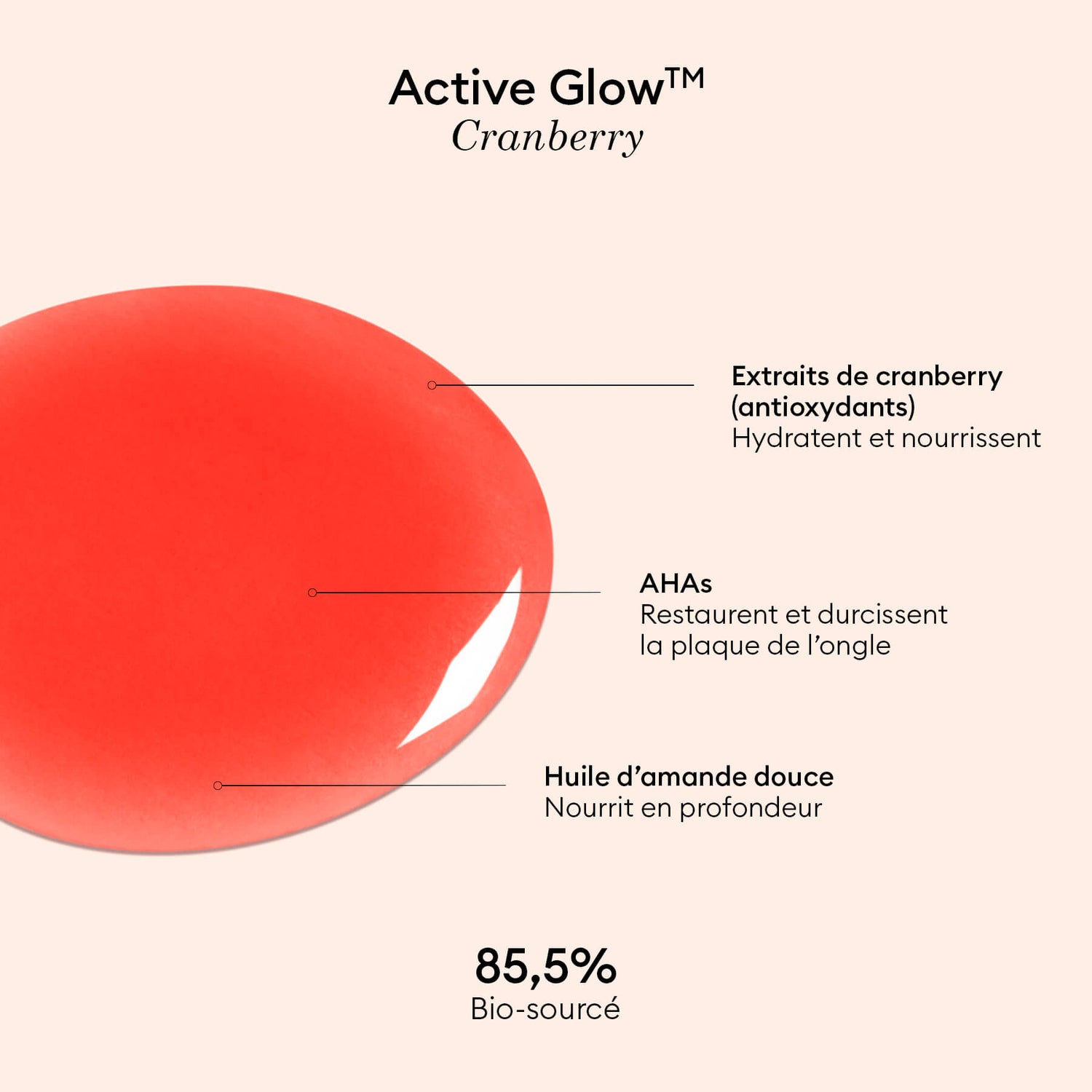 Aktywny blask żurawiny