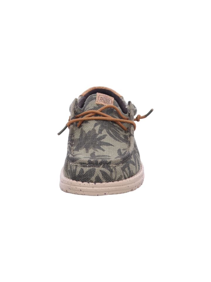 Hey Dude Herren Halbschuhe Wally in Grün günstig kaufen