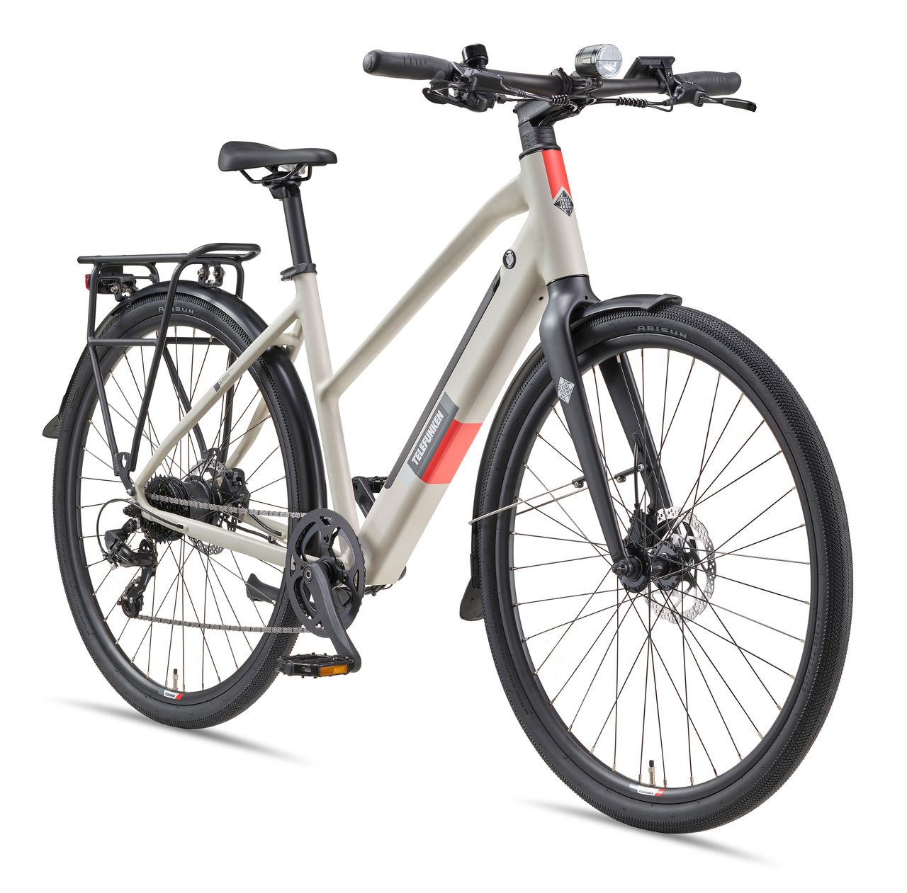 Telefunken Urban E-Bike Damen UH210 28 Zoll Hinterradmotor 7-Gang Kettenschaltung
