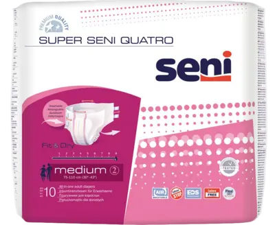SENI Super Quatro Inkontinenzslip M  10 St