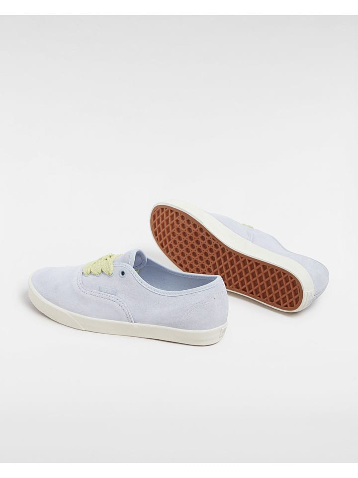Vans Leder-Sneakers in Hellblau günstig kaufen