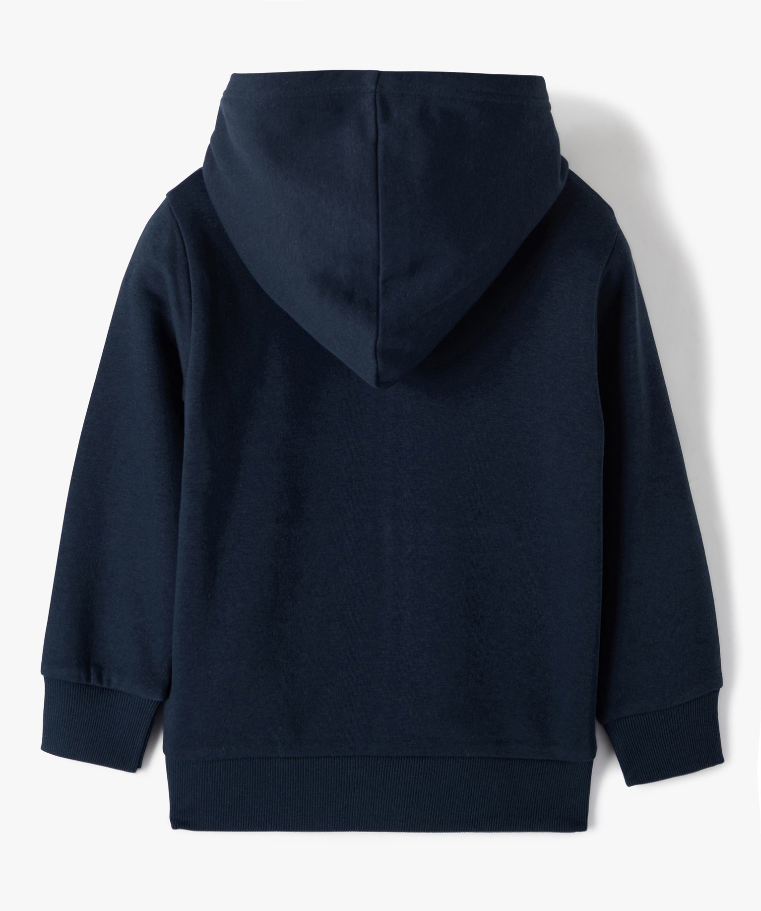 Sweat zippé et molletonné à capuche Garçon marine | GEMO