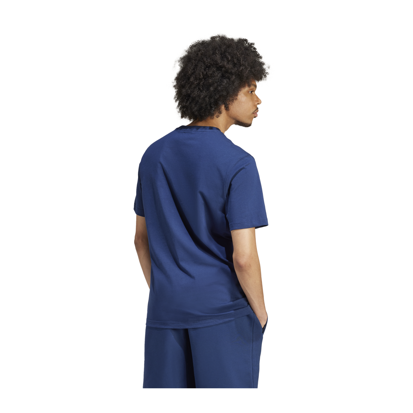 adidas Essentials Trefoil T-Shirt Blau