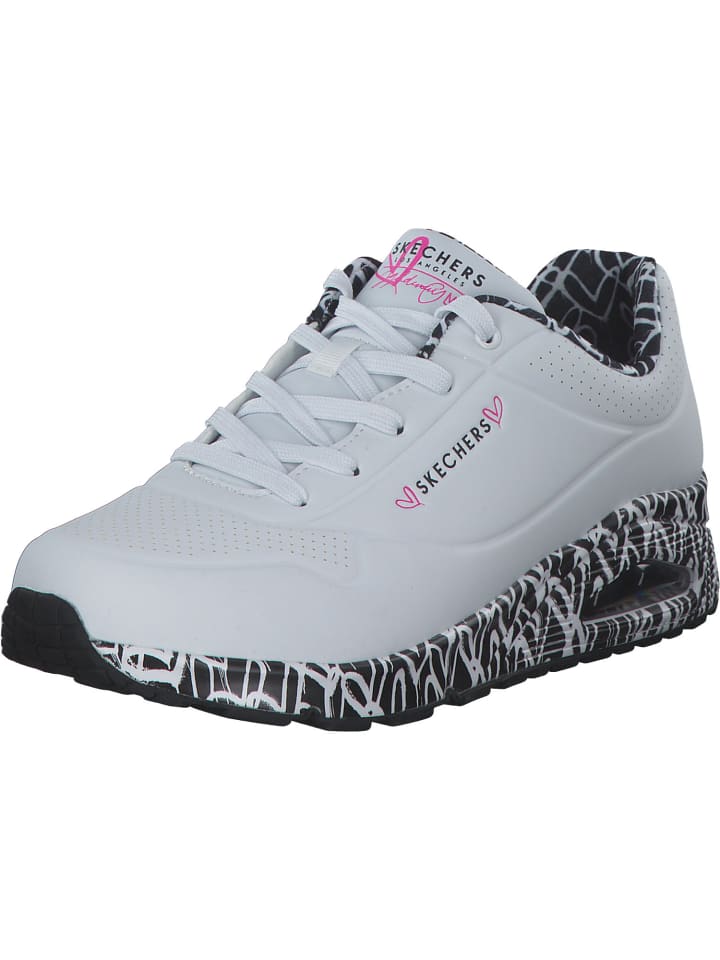 Skechers Sneakers Low in white/black günstig kaufen