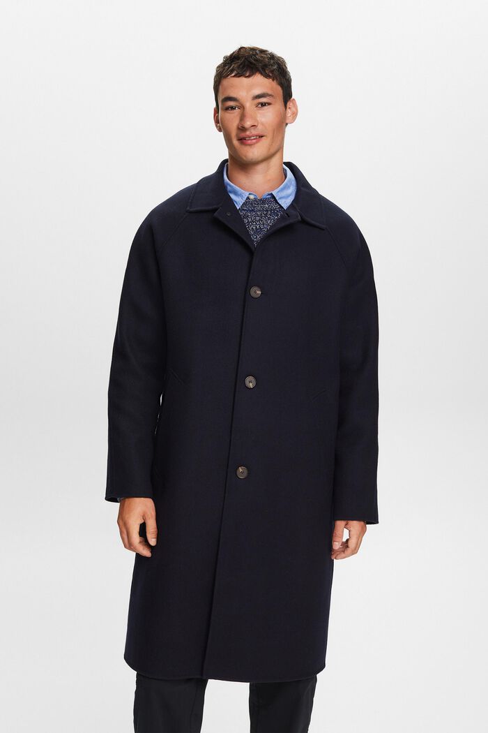 Mac Coat aus Wolle
