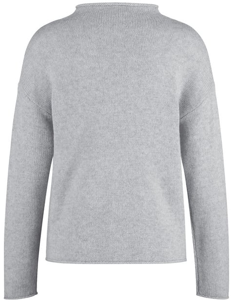 Wollpullover mit Kaschmiranteil