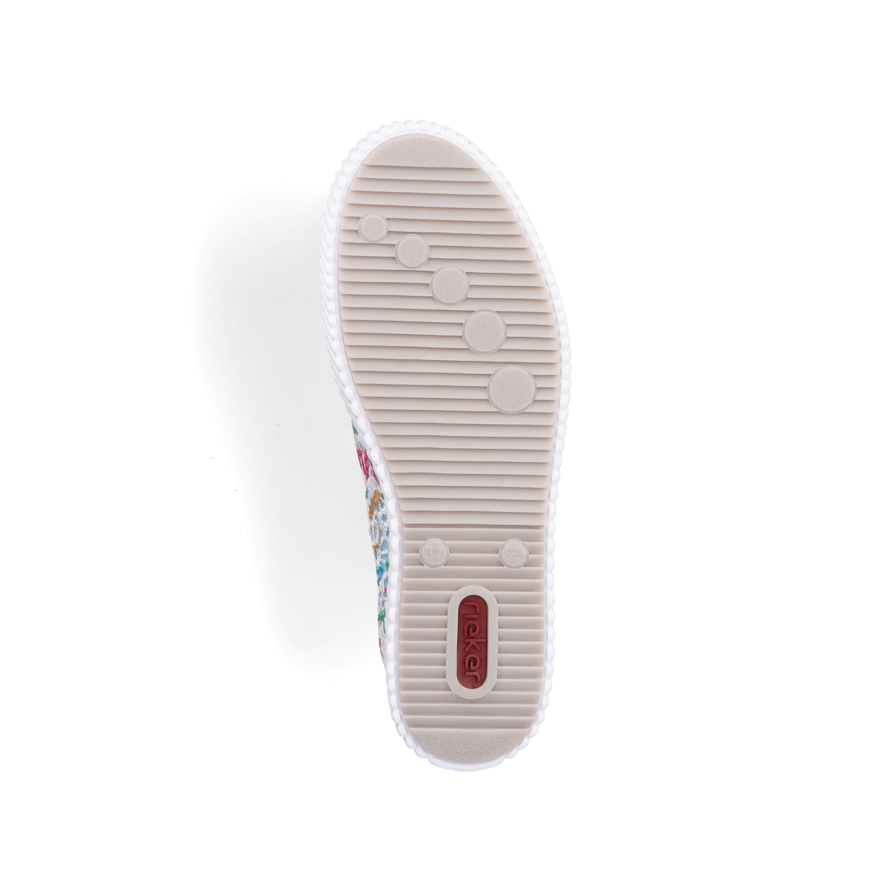 Rieker Damen Sneaker Low multi-schneeweiss