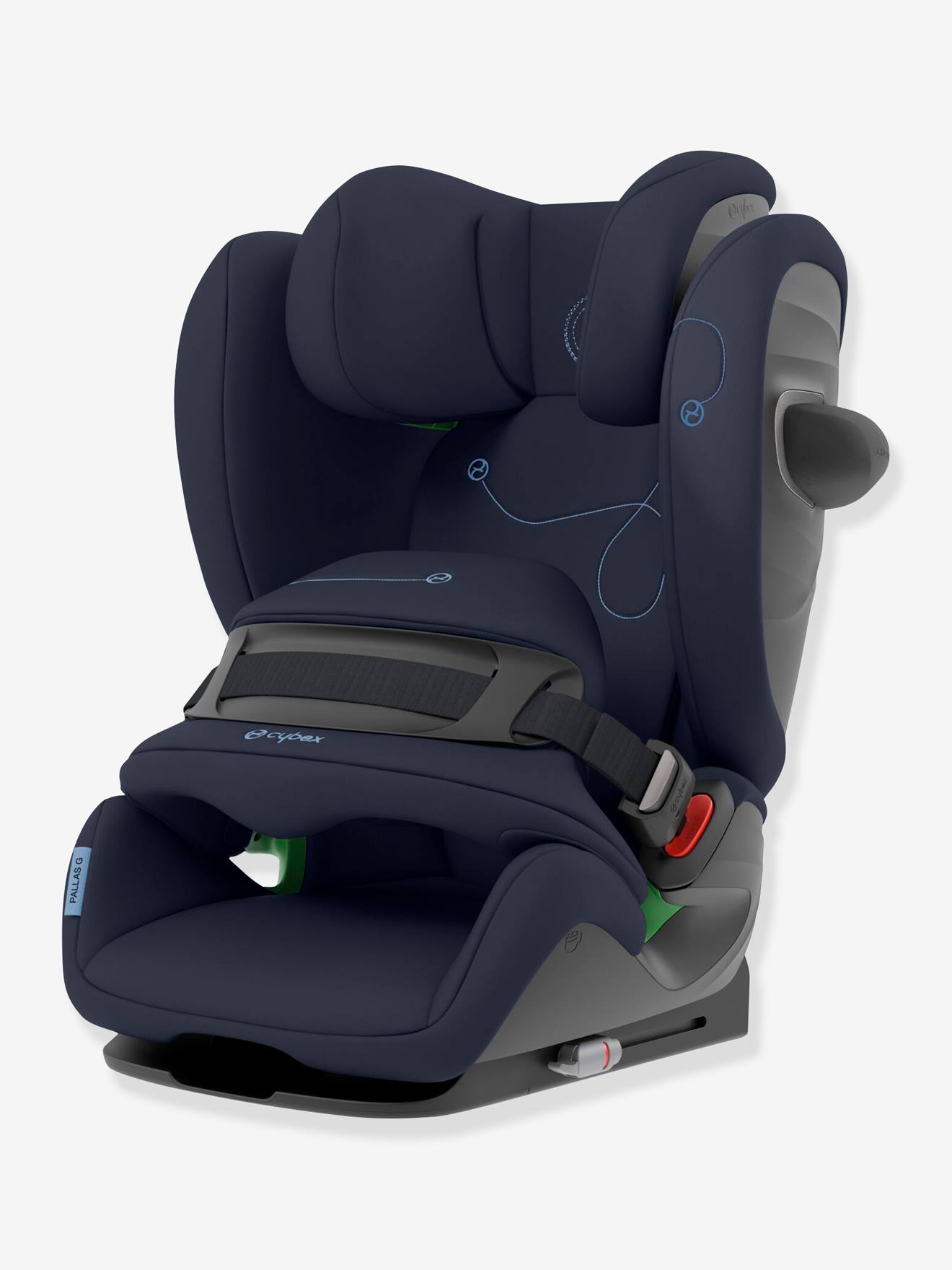 Siège-auto CYBEX Pallas G i-Size, 76 à 150 cm, équivalence groupe 1/2/3 bleu (ocean blue)
