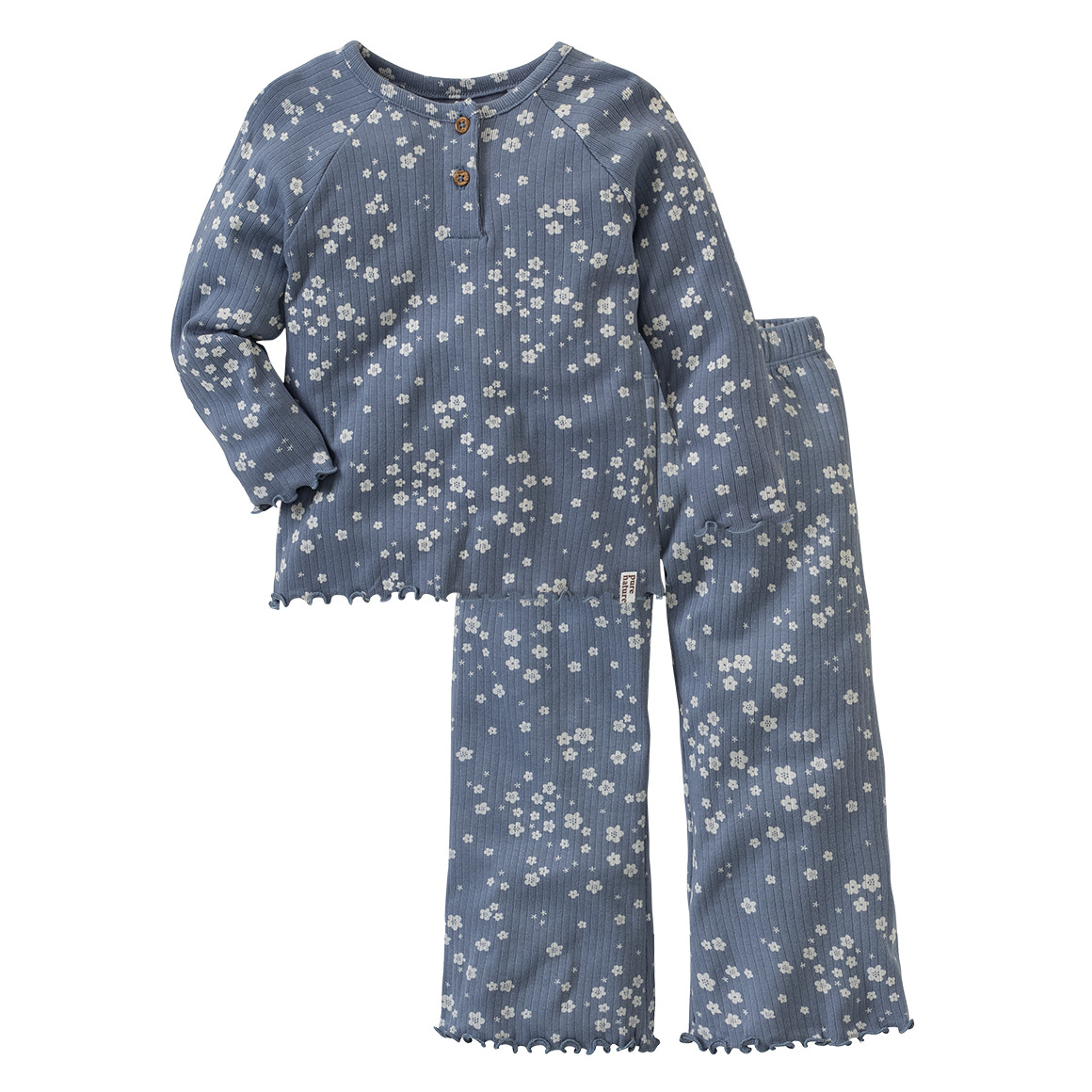 Baby Schlafanzug mit Blumen-Allover