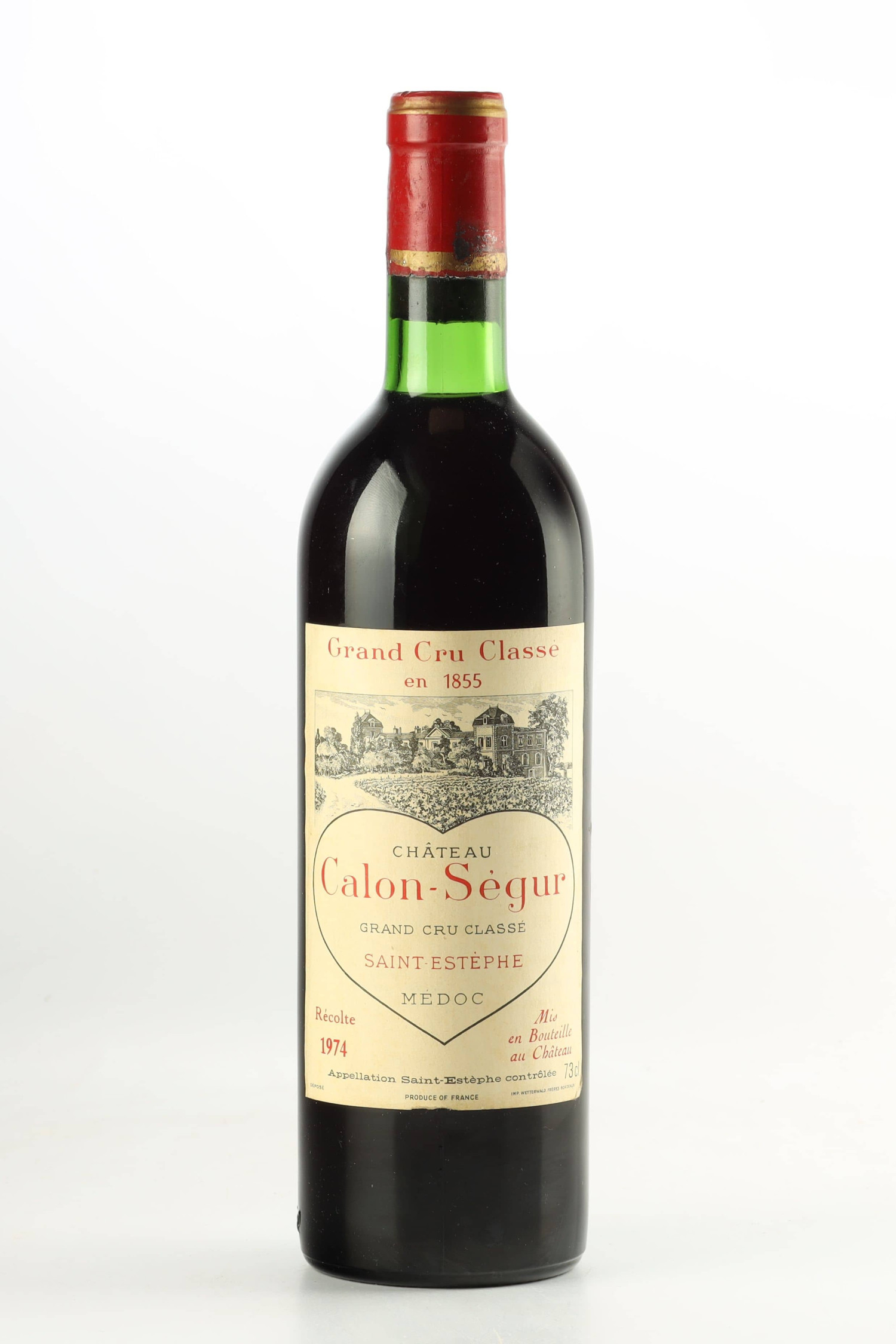 Château Calon Segur 1974, Saint Estèphe