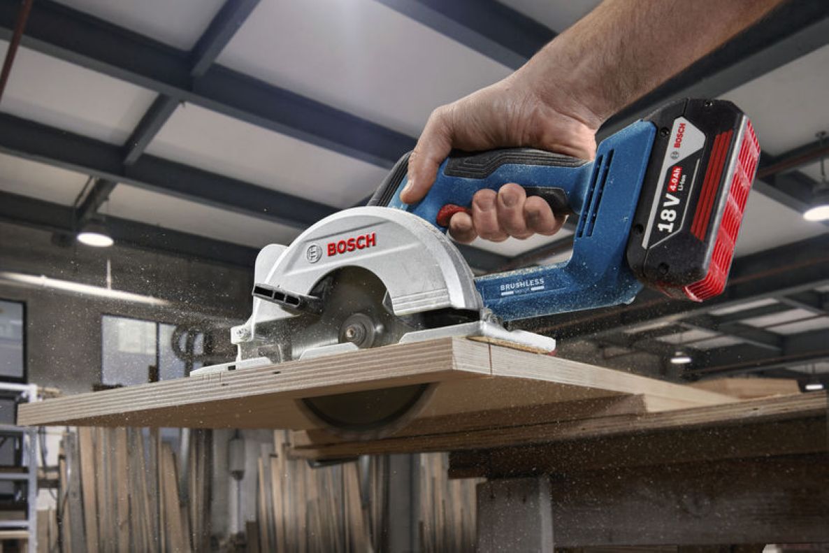 Bosch Blue 06019M3120 GKS 18V-51 Akku-Kreissäge 140 mm (ohne Akku und Ladegerät)