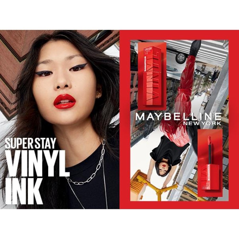 Ruj cu efect de vinil Maybelline